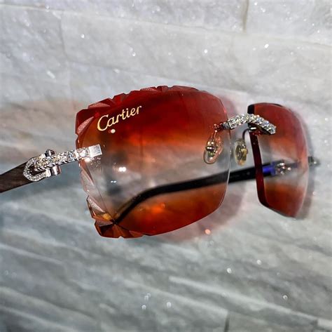 cheap cartier glasses with diamonds|cartier buffs glasses with diamonds.